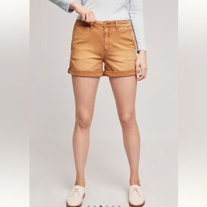 Anthropologie Relaxed Chino Shorts Size 26